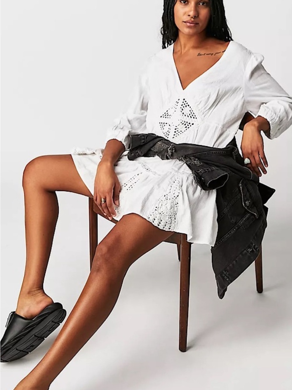Free People Hudson Mini Dress - Picture 4 of 8